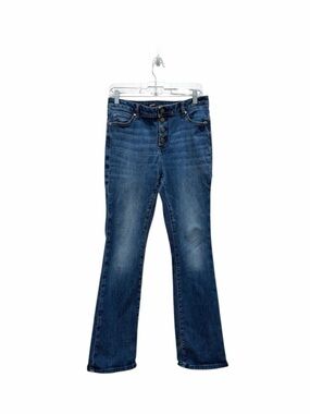 Simply Vera Wang Bootcut Jeans Blue Button Fly size 12